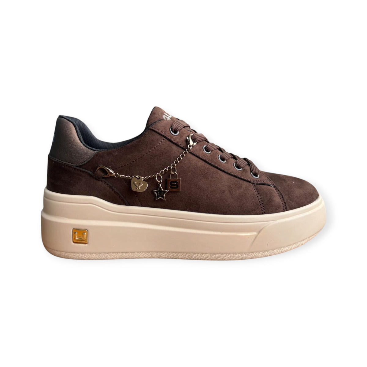4US Paciotti scarpa sneakers da donna 4BX260 marrone