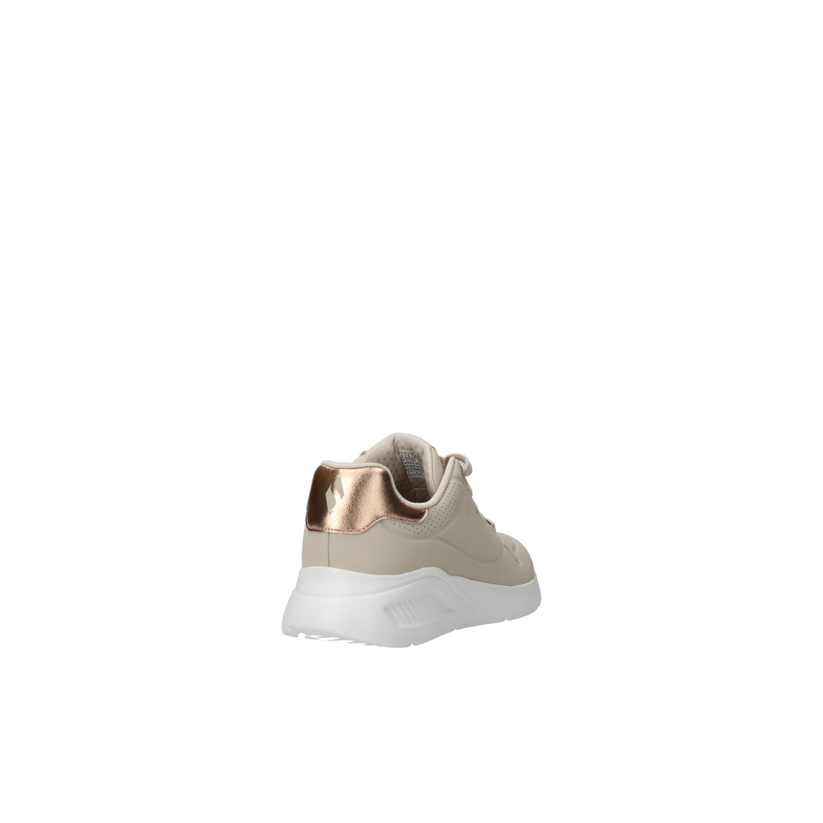 Skechers scarpa sneakers da donna Uno Lite Shimmer Along 177291 NAT natural