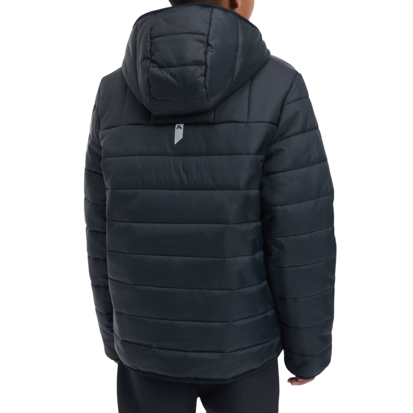 McKinley Piumino con Cappuccio da Ragazzo Alix 432360-057 Nero – Protezione Invernale, Comfort e Stile Outdoor - RETRO