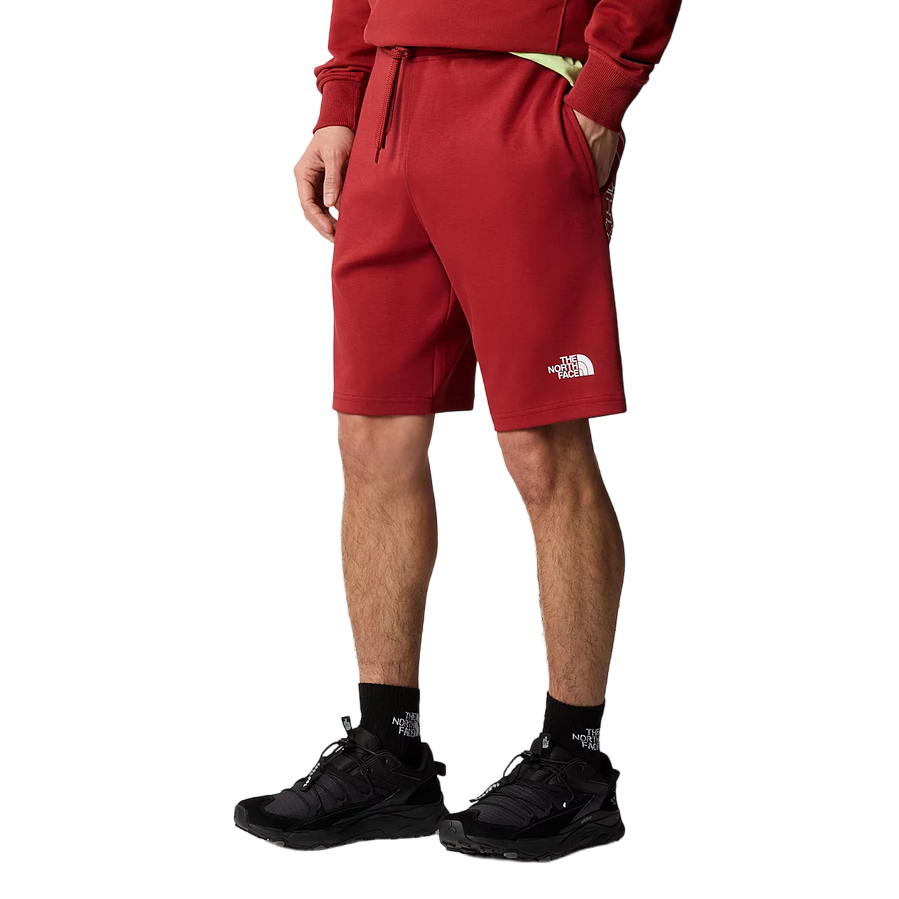 The North Face pantaloncino sportivo da uomo Graphic Light NF0A3S4FPOJ ruggine