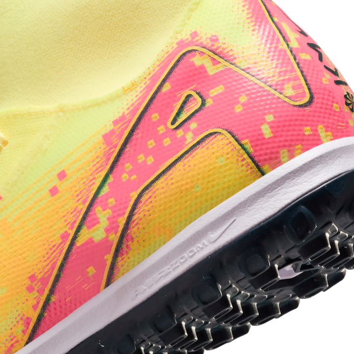 Nike scarpa da calcetto da uomo Mercurial Zoom Superfly 10 Academy Kylian Mbappé FQ8333-800 giallo-arancio 3