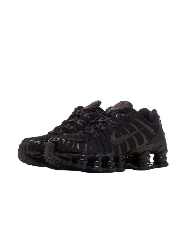 Nike scarpa sneakers da donna Shox TL AR3566-002 nero punta