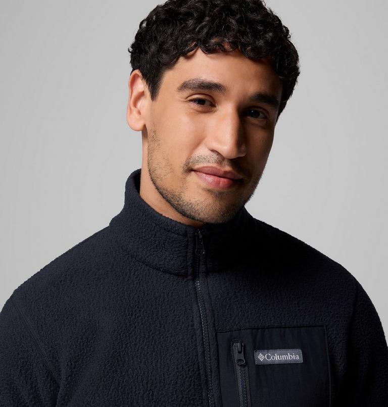 Columbia Jasper Ridge Pebbled Full Zip Fleece AM1658 010 nero