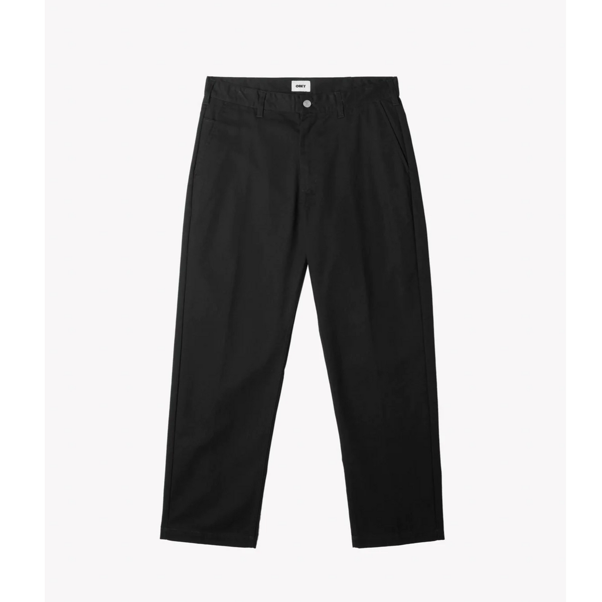Obey pantalone da uomo Hardwork Work 142020228 nero