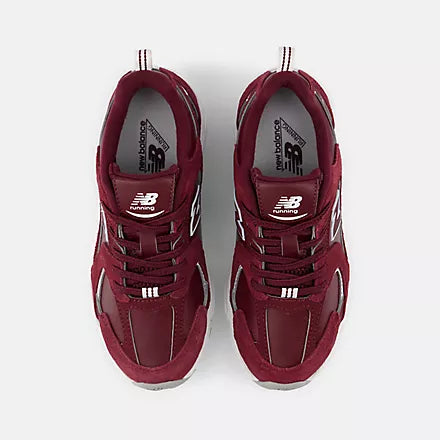 New Balance scarpe sneakers da bimbo con laccio elastico P530MQ vino
