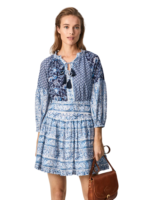 Pepe Jeans Abito Combinato Jess PL953041 0AA multi