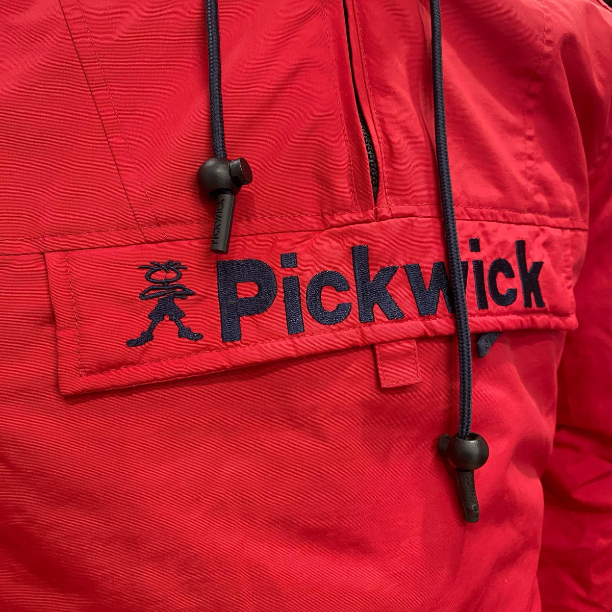 Pickwick Anorak Vulcano Rosso 8051839243252 - Giaccone Uomo Cappuccio Sherpa