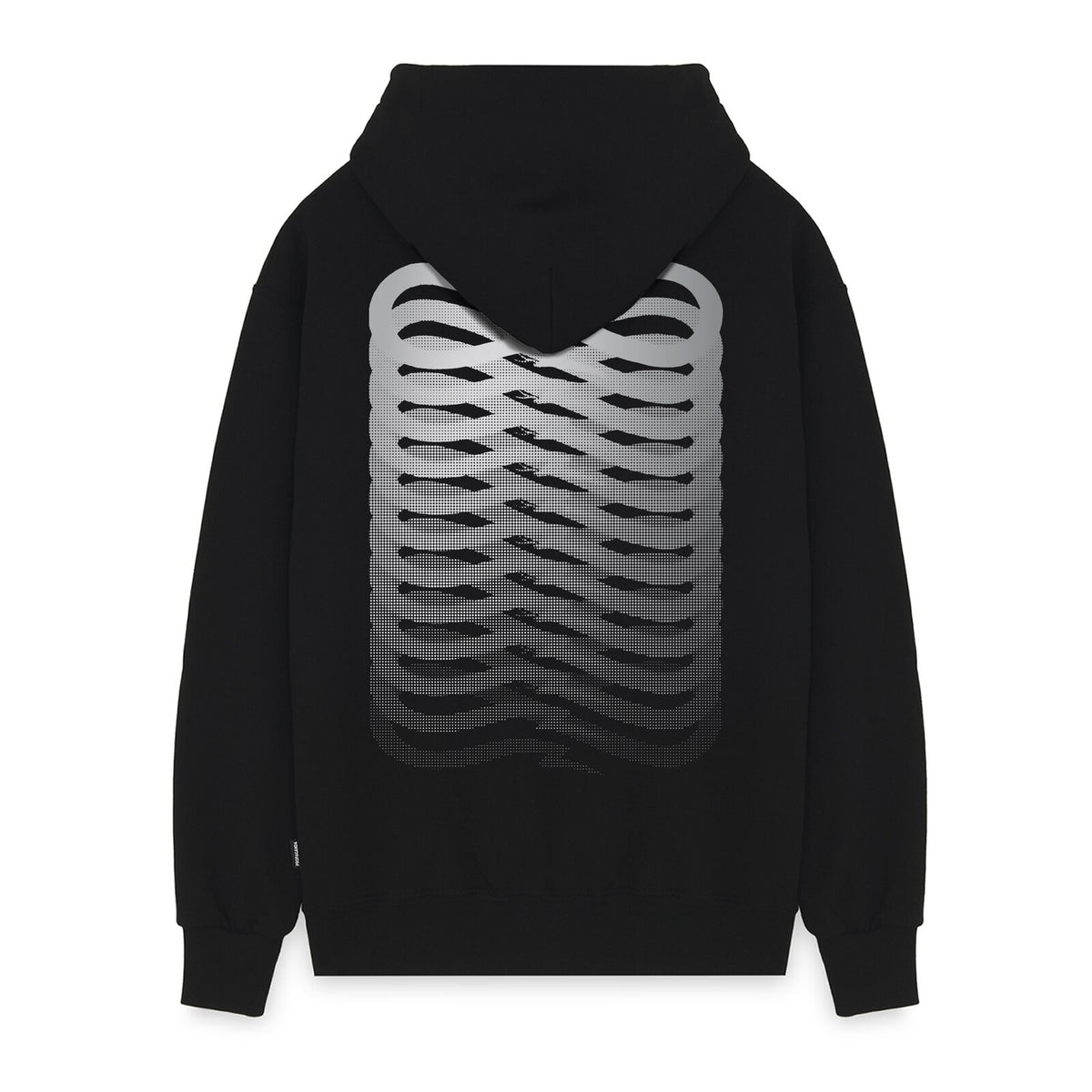 Propaganda felpa con cappuccio da uomo Ribs Og 24FWPRFE777-01 nero
