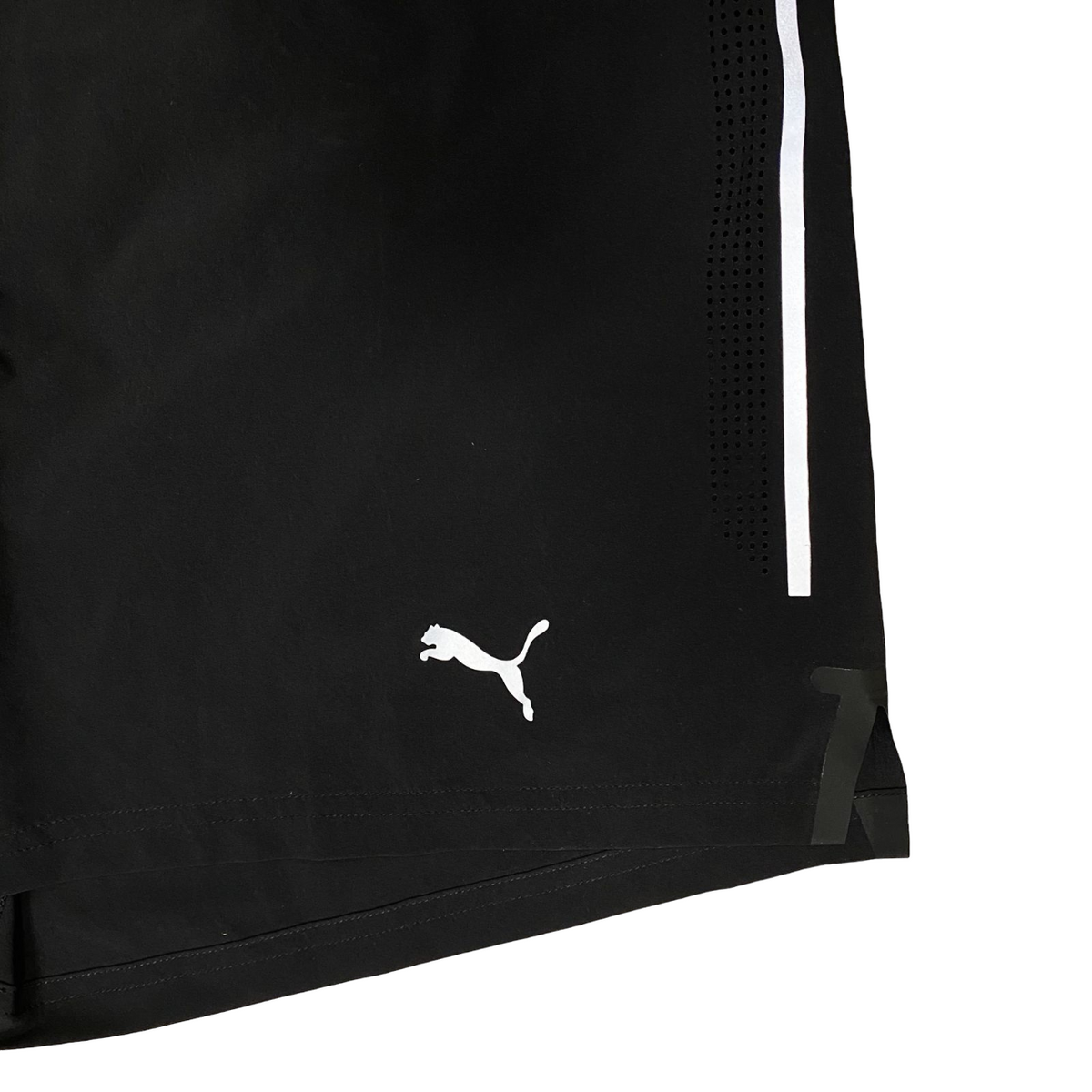 Puma pantaloncino sportivo da uomo Powerrun 5" 516258 01 nero