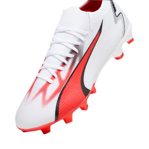 Puma scarpe da calcio da uomo Ultra Match 107347-01 bianco-nero-orchidea