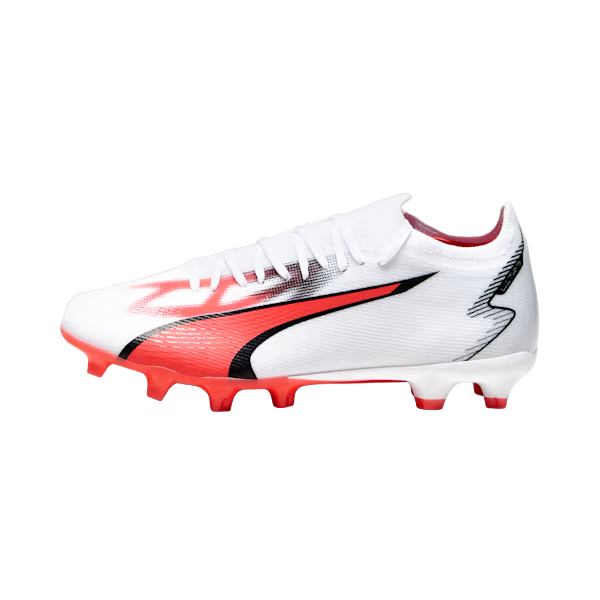 Puma scarpe da calcio da uomo Ultra Match 107347-01 bianco-nero-orchidea