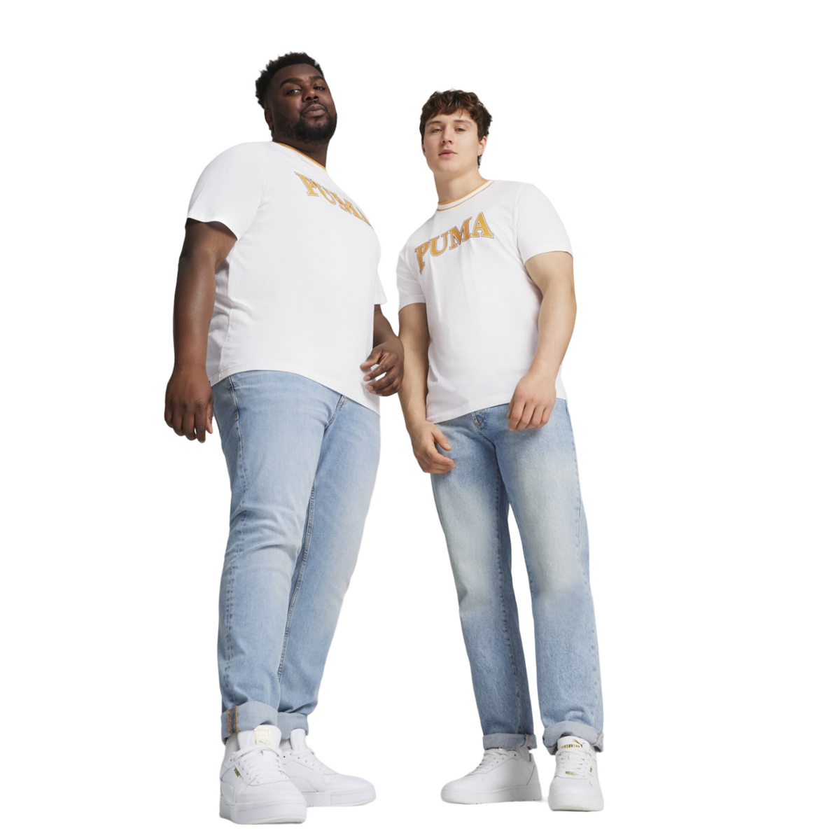 Puma t-shirt squad big graph puma white  678967 02
