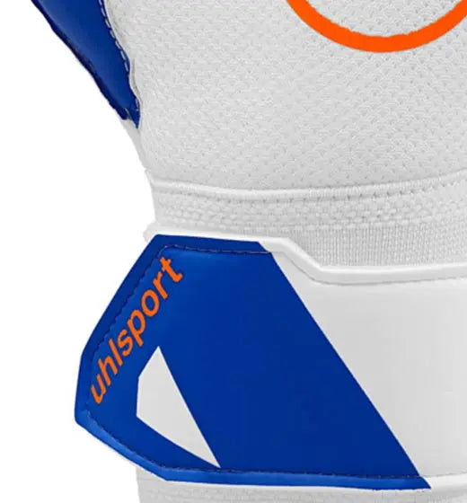 Uhlsport FM Soft Advanced 101140501 Unisex Bianco Azzurro - Guanti Portiere