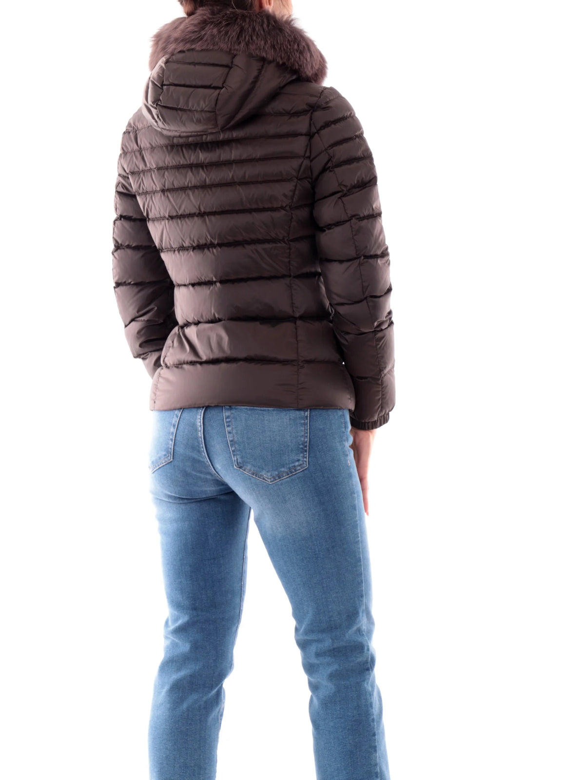 RefrigiWear MEAD FUR JACKET W97618 H01911 Donna Caffè - Piumino