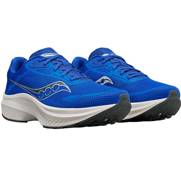 Saucony scarpa da corsa da uomo Axon 3 S20826-107 blu cobalto-argento