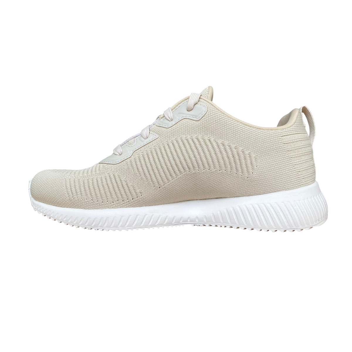 Sneakers Skechers Bobs Squad Tough Talk 32504 colore naturale, calzature donna leggere e confortevoli - vista interna