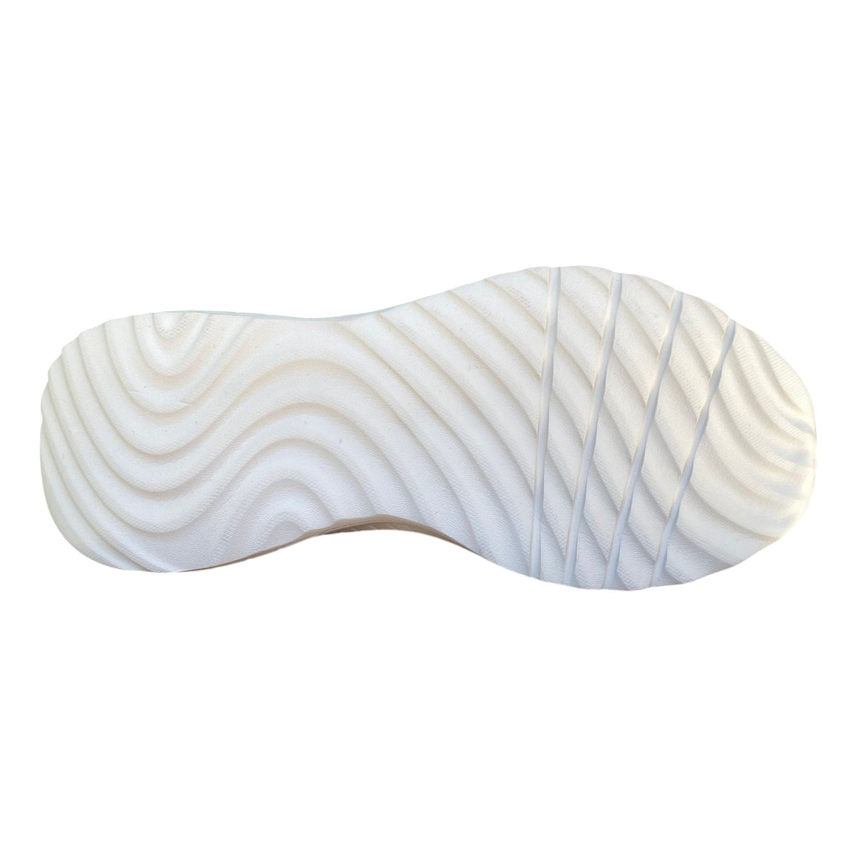Suola scarpe Skechers Slip-ins BOBS Sport Squad Chaos Solid Step 118312/OFWT con intersuola anatomica e soletta Memory Foam ammortizzata