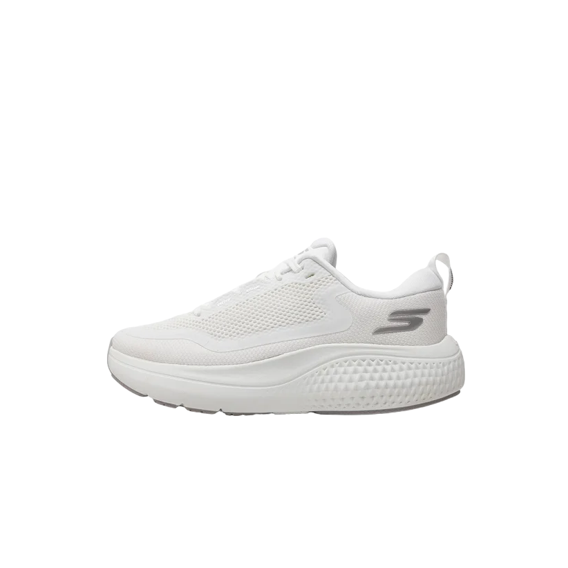Skeckers scarpa da corsa da donna Go Run Supersonic Max 172086/WSL bianco-argento