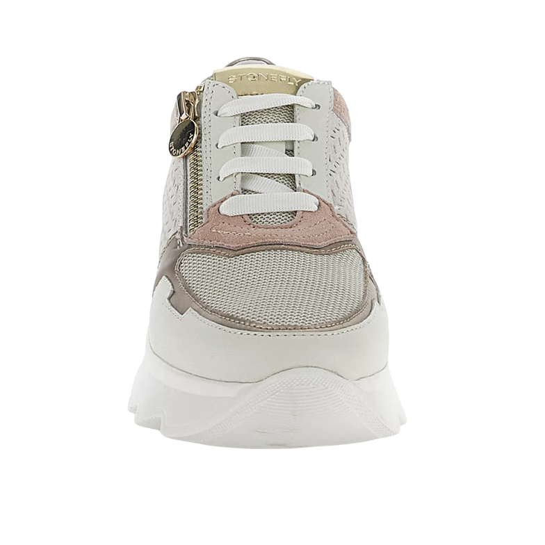 Stonefly scarpa sneakers da donna Spock 40 220906 CGK grigio-rosa 3