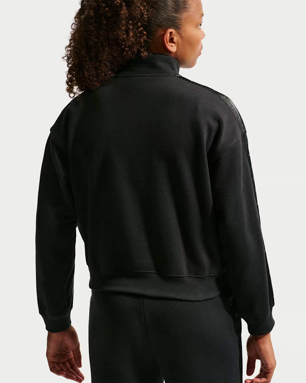 Nike felpa sportiva Sportswear Studio Fleece Big IM4932-010 nero