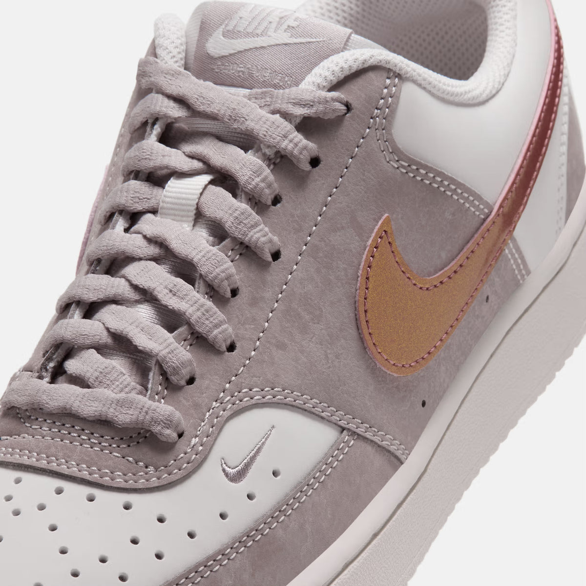 Nike scarpa sneakers da donna Court Vision Low LX IU7630-200 Moon Particle