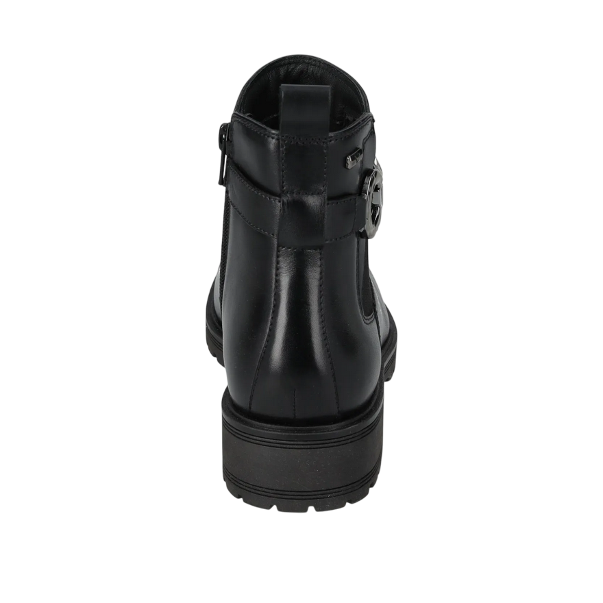 Valleverde 17151 Calzatura Donna Polacco - Nappa Nero | Scarpe donna eleganti e comode - tallone