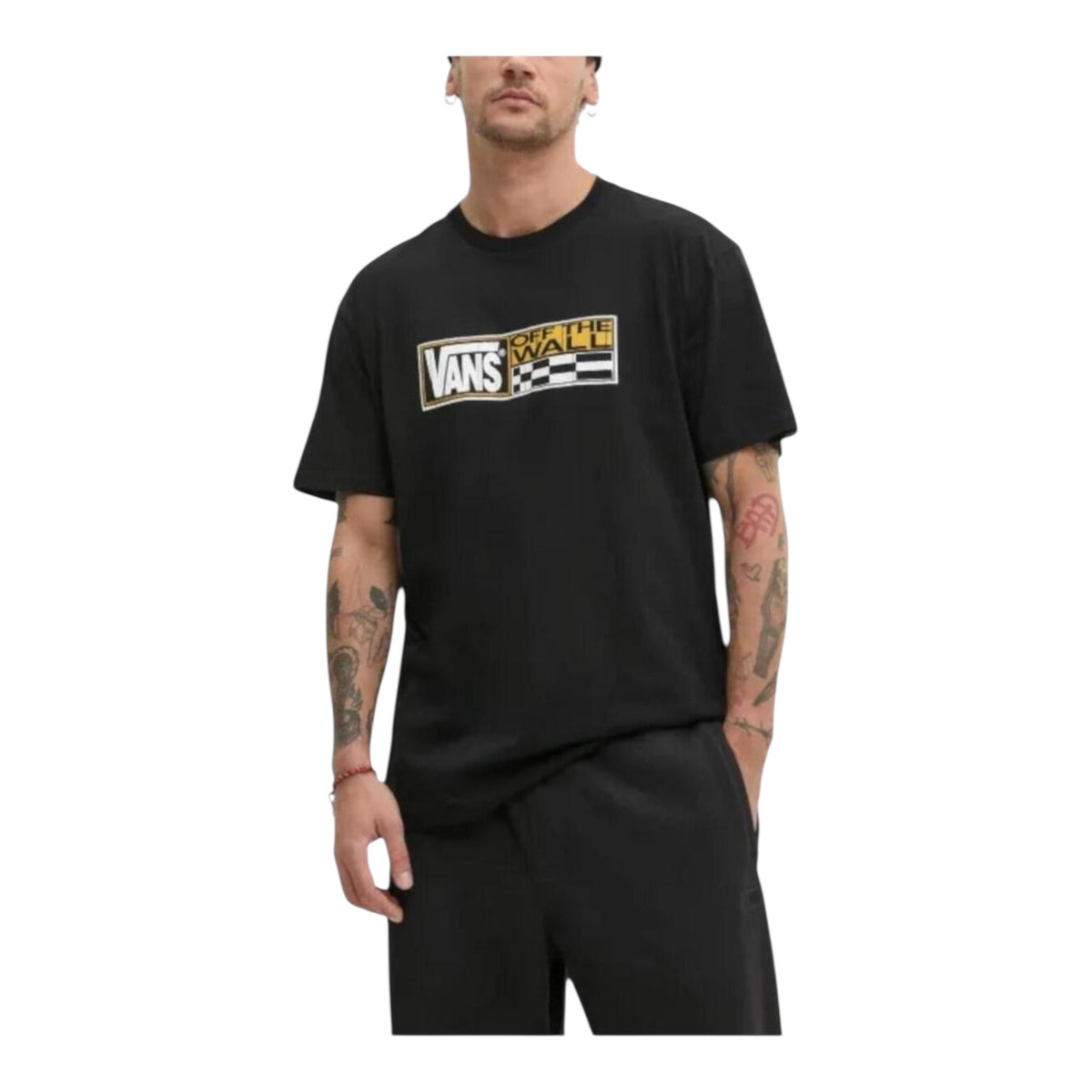 Vans T-Shirt HI Stretch VN000NHMBLK1 Nero Uomo
