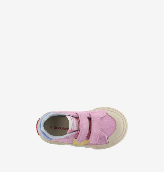 Victoria Sneaker Bambina Tribu Minimalista 1355103 Rosa