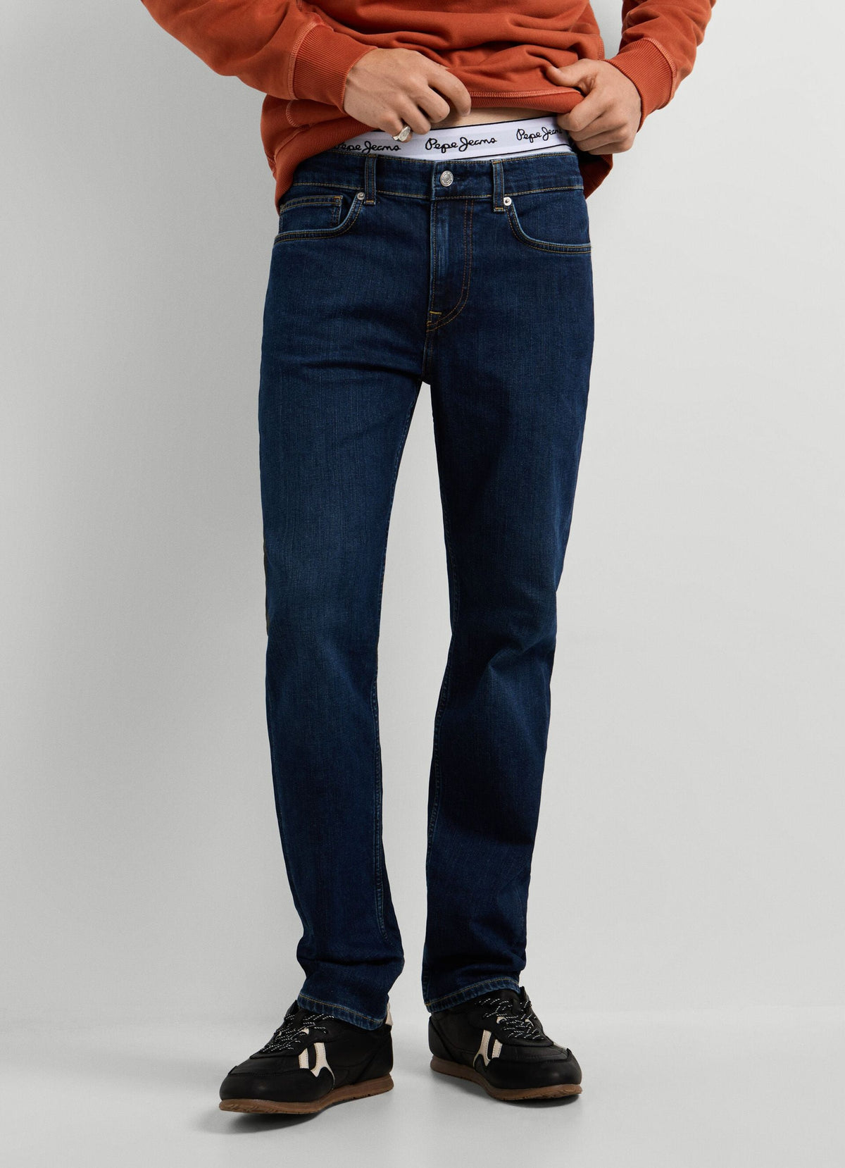 Pepe Jeans da uomo slim fit a vita regolare hatch PM2084994 5NB2 blu