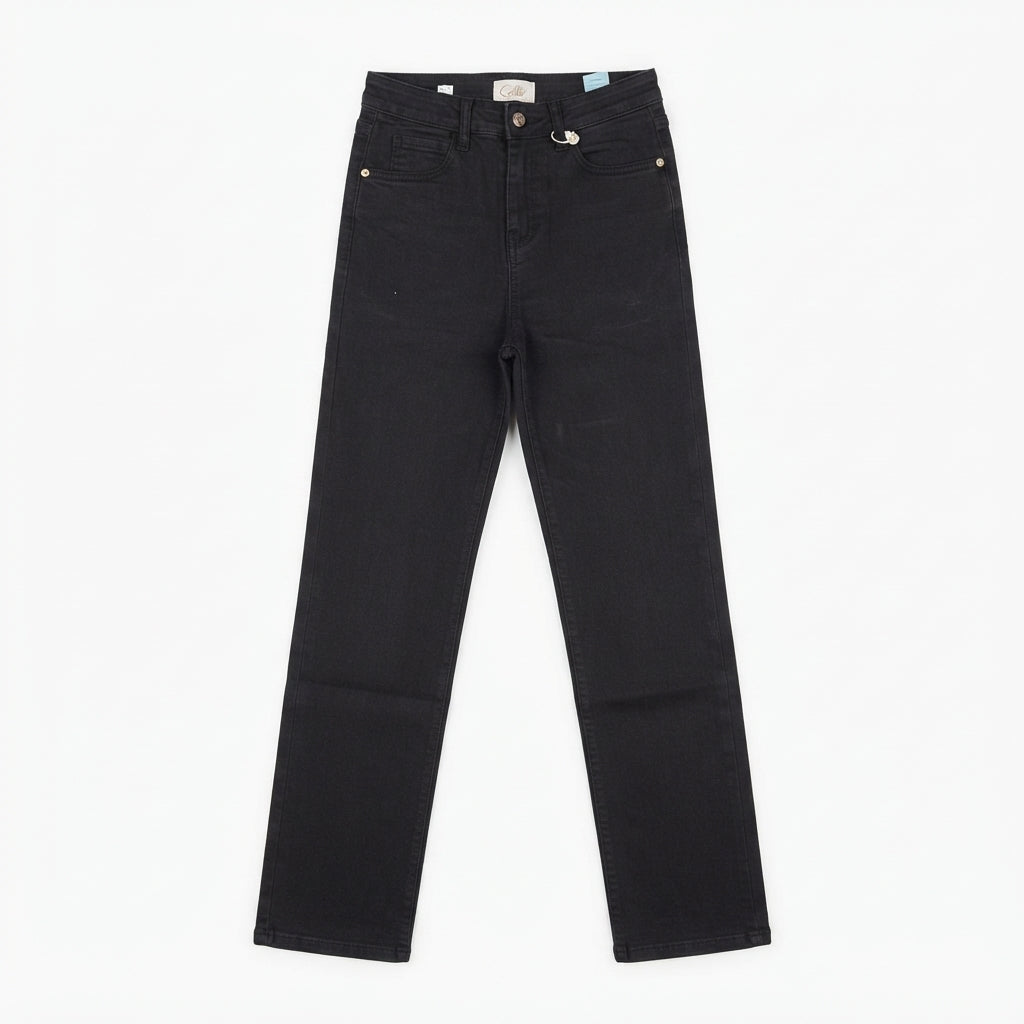 Gaudì Pantalone da donna straight in twill 621BD25005-0002 nero