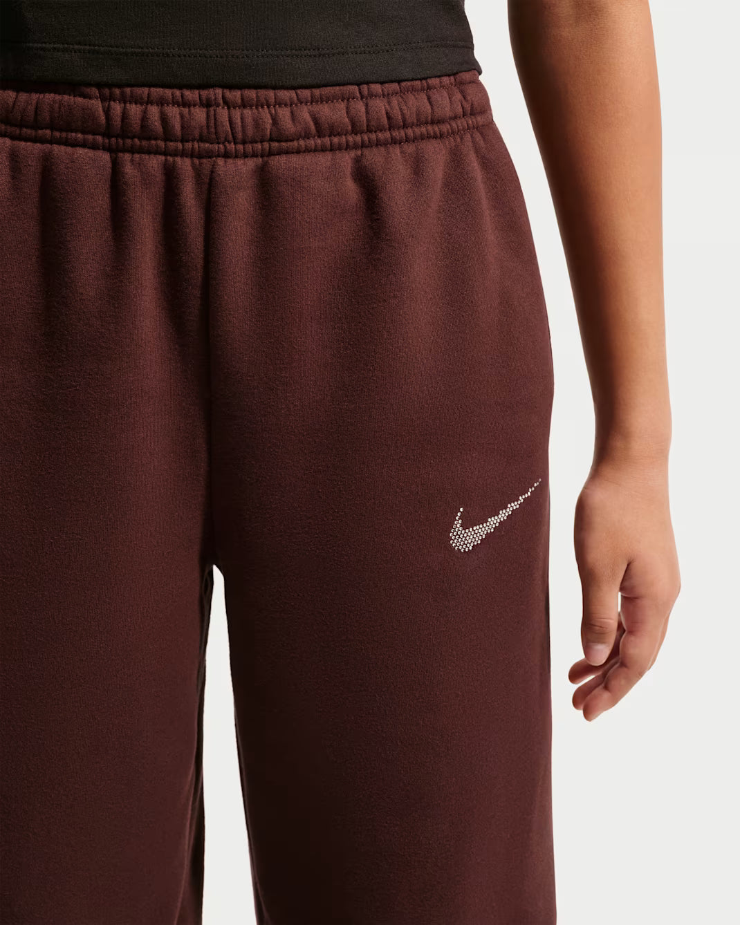 Nike pantalone sportivo da ragazza Studio Fleece IM4983-658 bordeaux