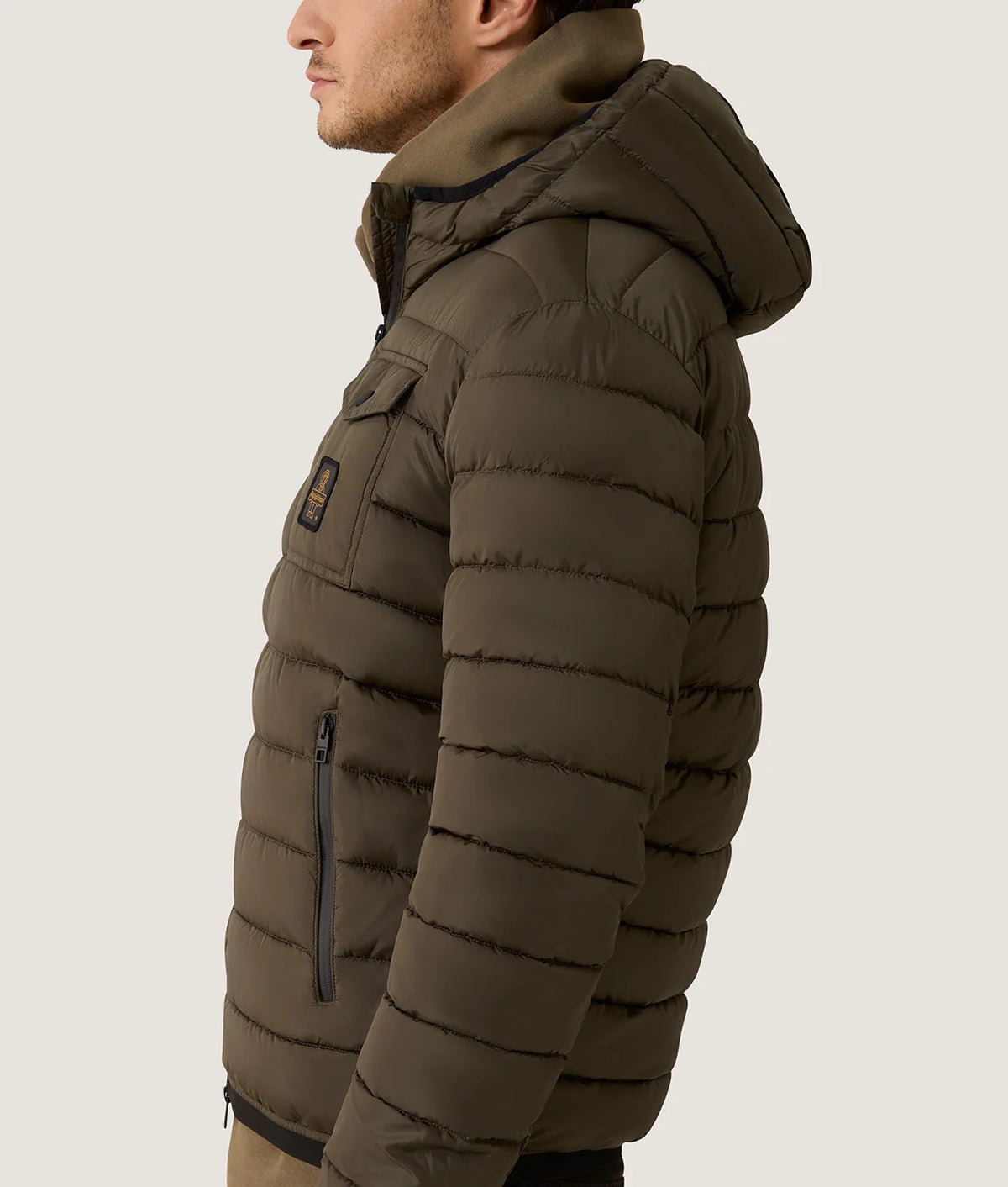 RefrigiWear Josh G23308 E04010 Uomo Verde Sea Turtle - Piumino