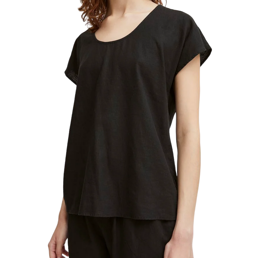 b.young camicetta da donna Byfalakka 20814567 200451 nero