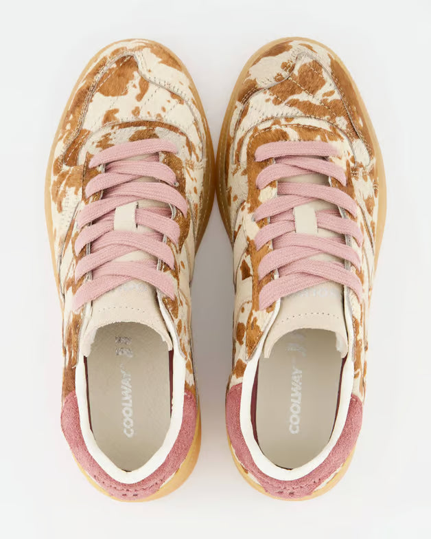 Coolway scarpa sneakers da donna Goal Top beige