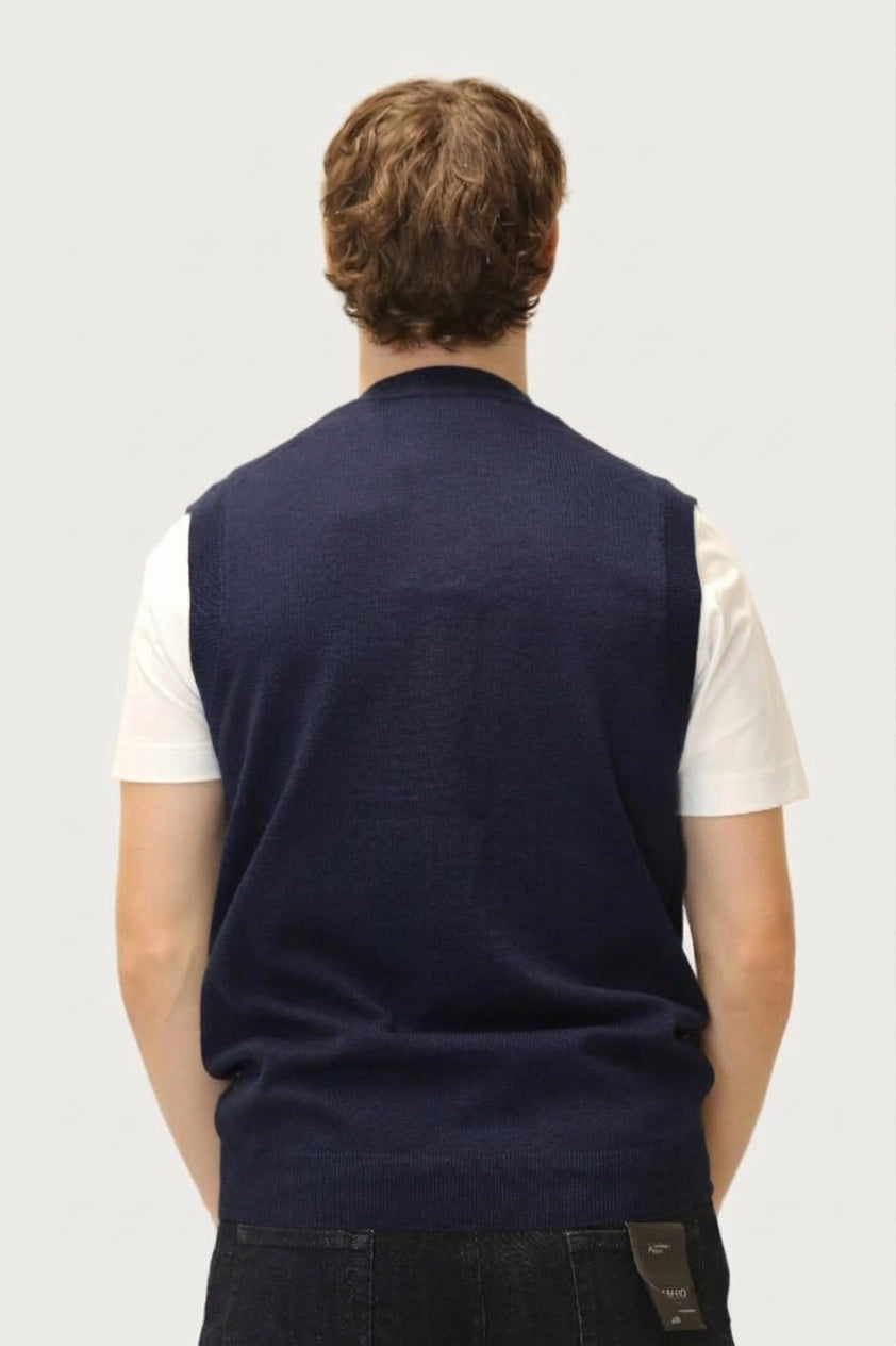 Hamaki-Ho gilet da uomo MI3240H BY blu