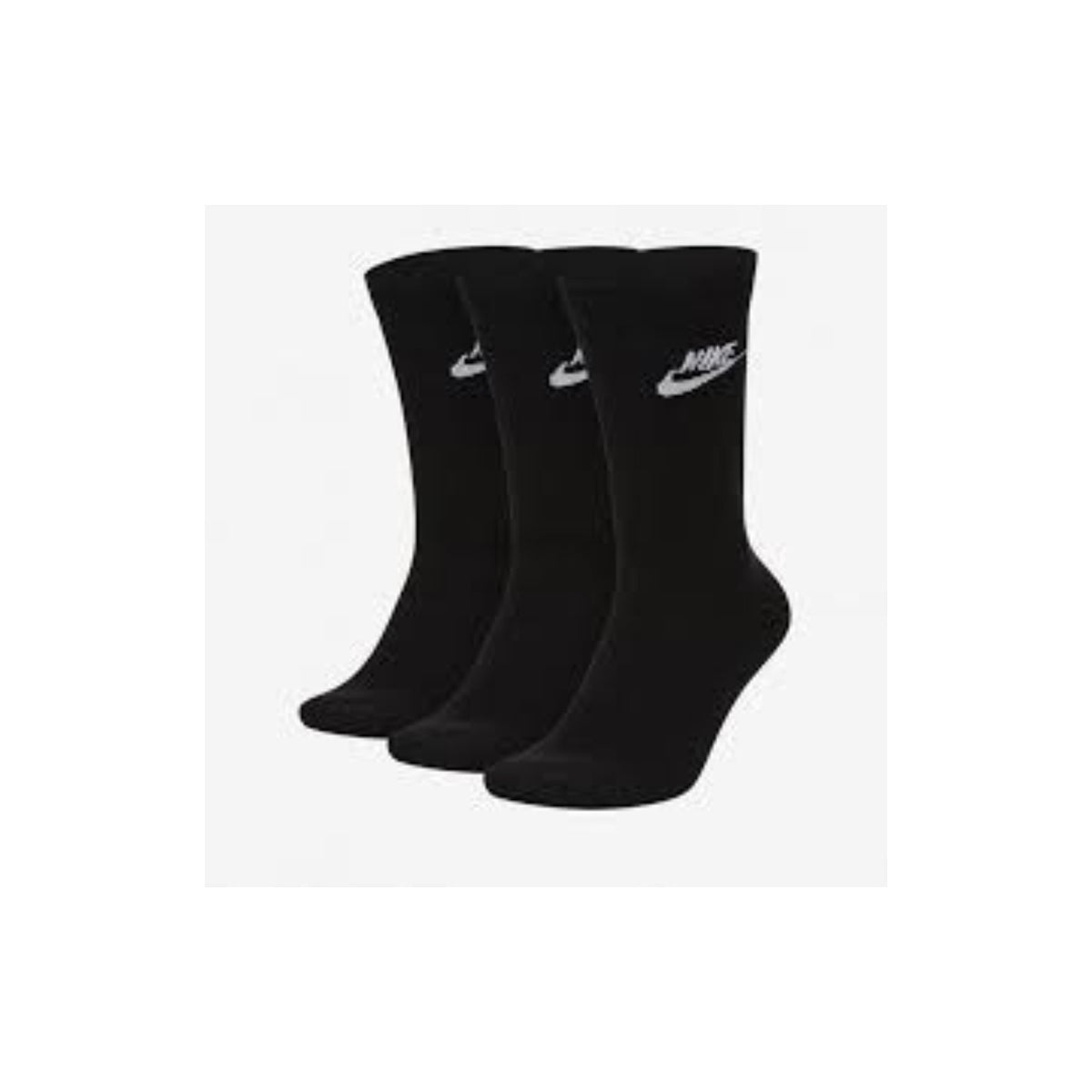 Nike Everyday Elevated Calze di media lunghezza (3 paia) IH8522-902 nere