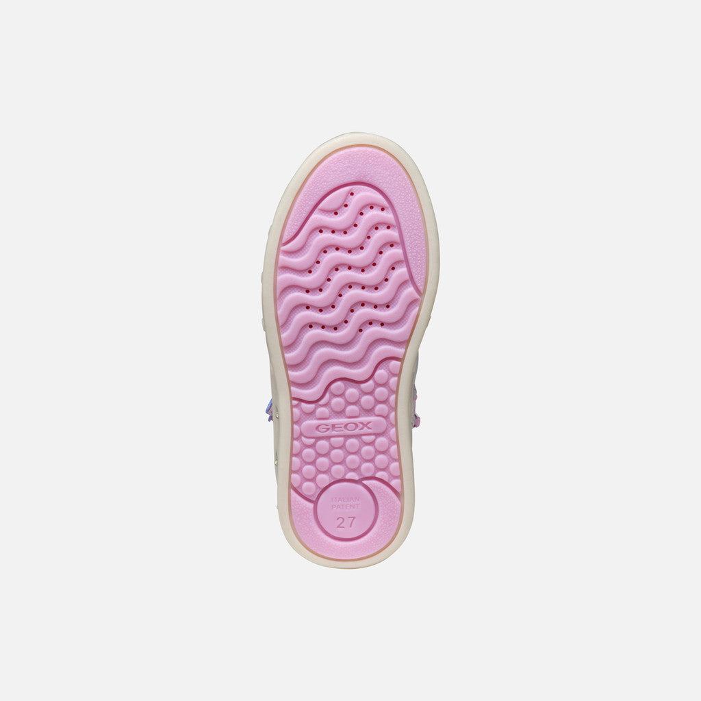 Scopri le Geox Scarpe Junior Rosa, sneaker Disney Frozen per bambine con design vivace e dinamico. Comfort e stile per le piccole fan di Elsa e Anna