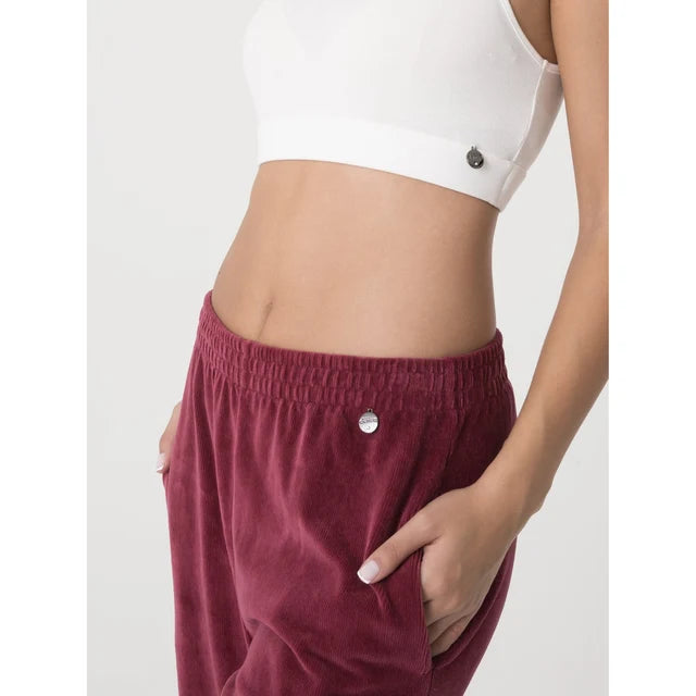 Dimensione Danza Ciniglia 41D238E86 R900 Donna Rosso - Pantaloni