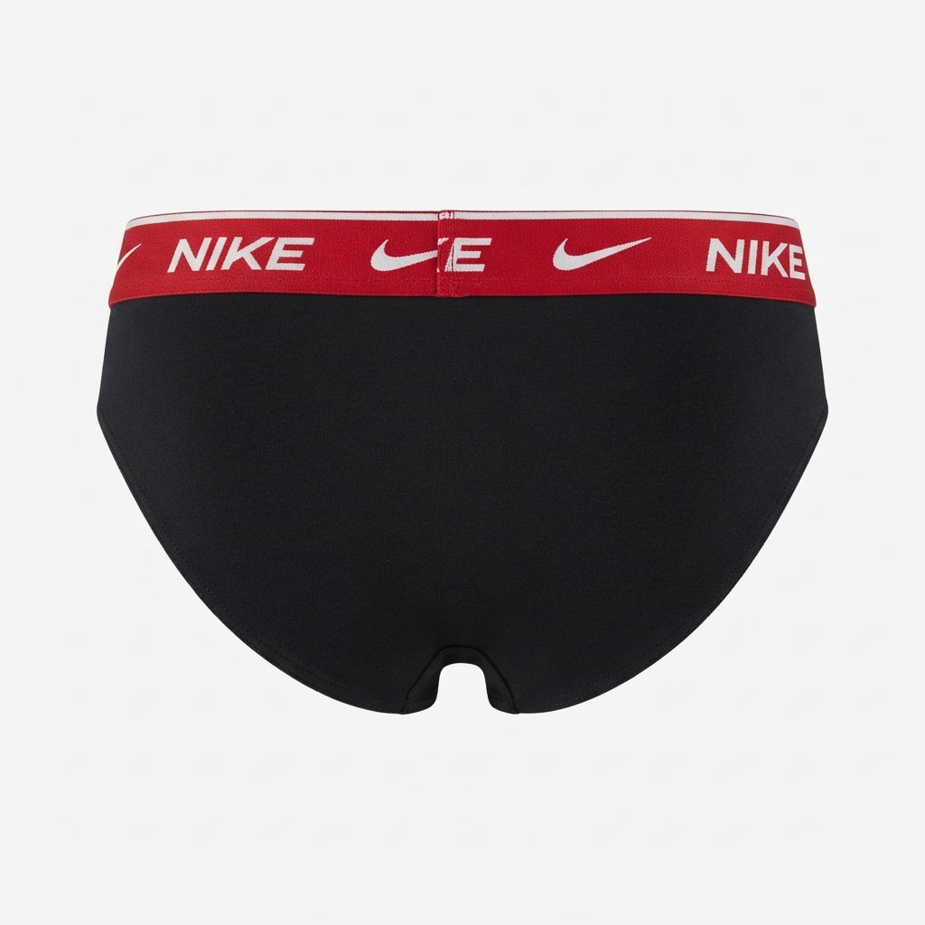 Nike Slip da uomo Essential cotton Stretch KE1287-4HV nero - confezione da 2 paia