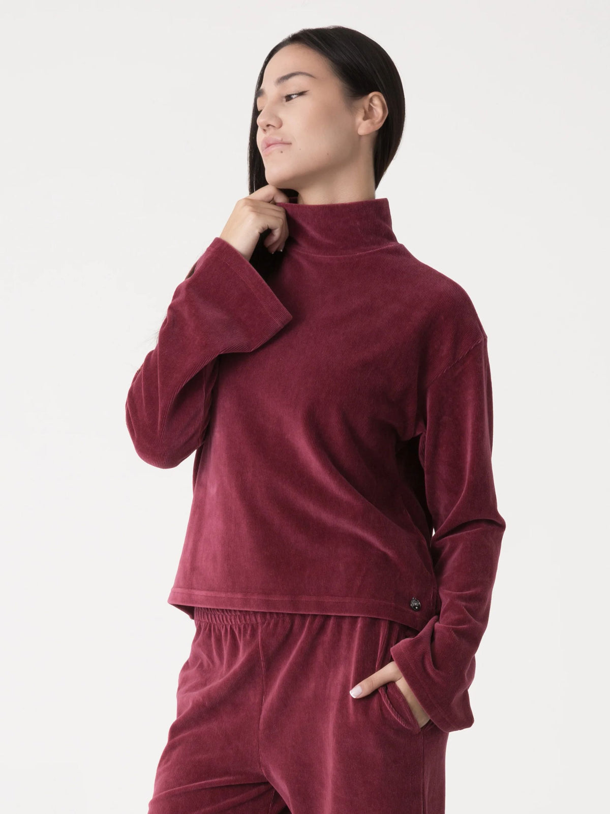 Dimensione Danza Lupetto 41D236E86 R900 Donna Rosso - Ciniglia