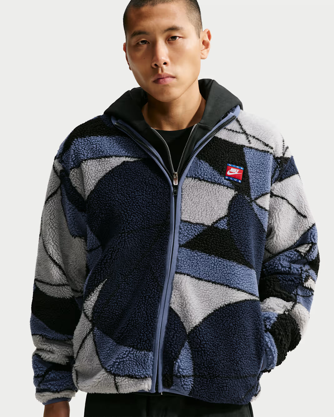 Nike Club IM5857-491 Uomo Blu - Giacca in Fleece Full Zip
