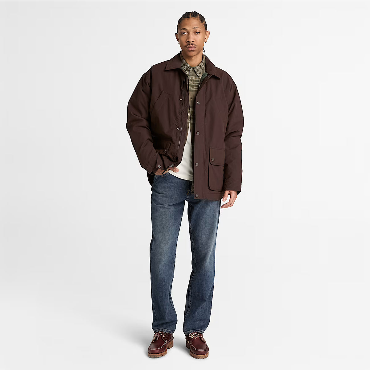 Timberland Wenham TBC0YH7DC35 Uomo Marrone Scuro - Giacca Field Termica
