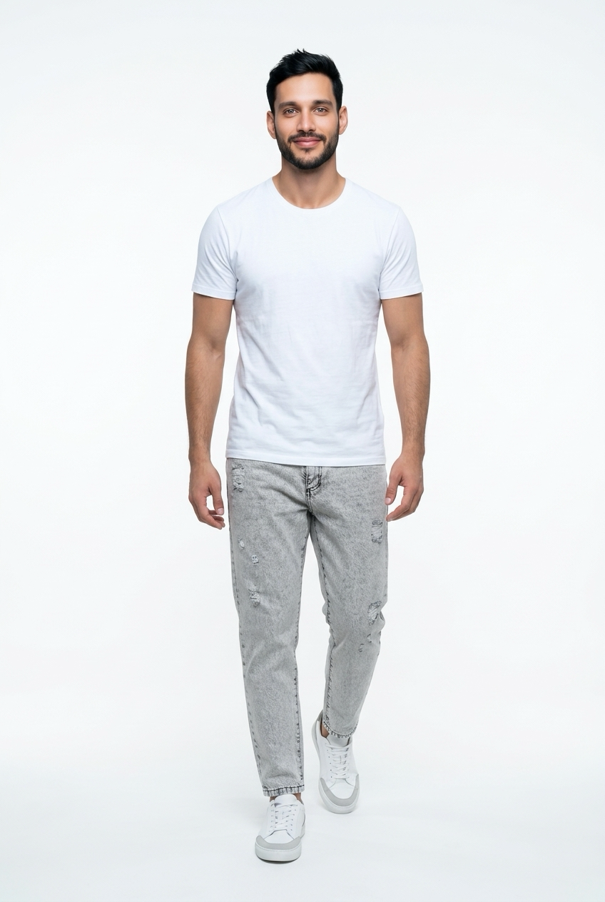 Setteduesette Jeans Uomo Kevin 01170VB Grigio – Taglie 42-54