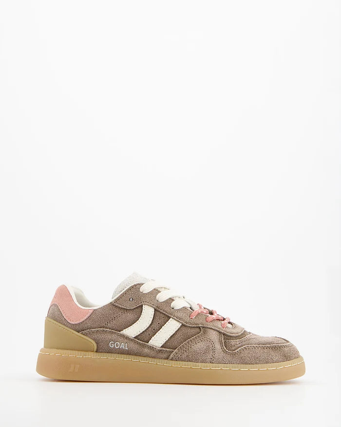 Coolway scarpa sneakers da donna Goal moc marrone