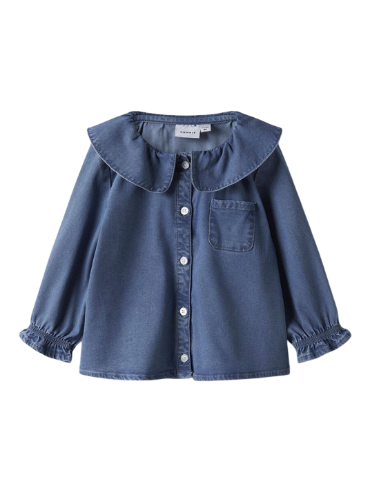 name it camicia NMFSOPHY 13250601 blu