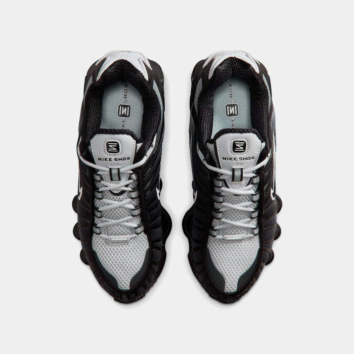 Nike scarpa sneakers junior Shox TL IO4645-005 nero-bianco