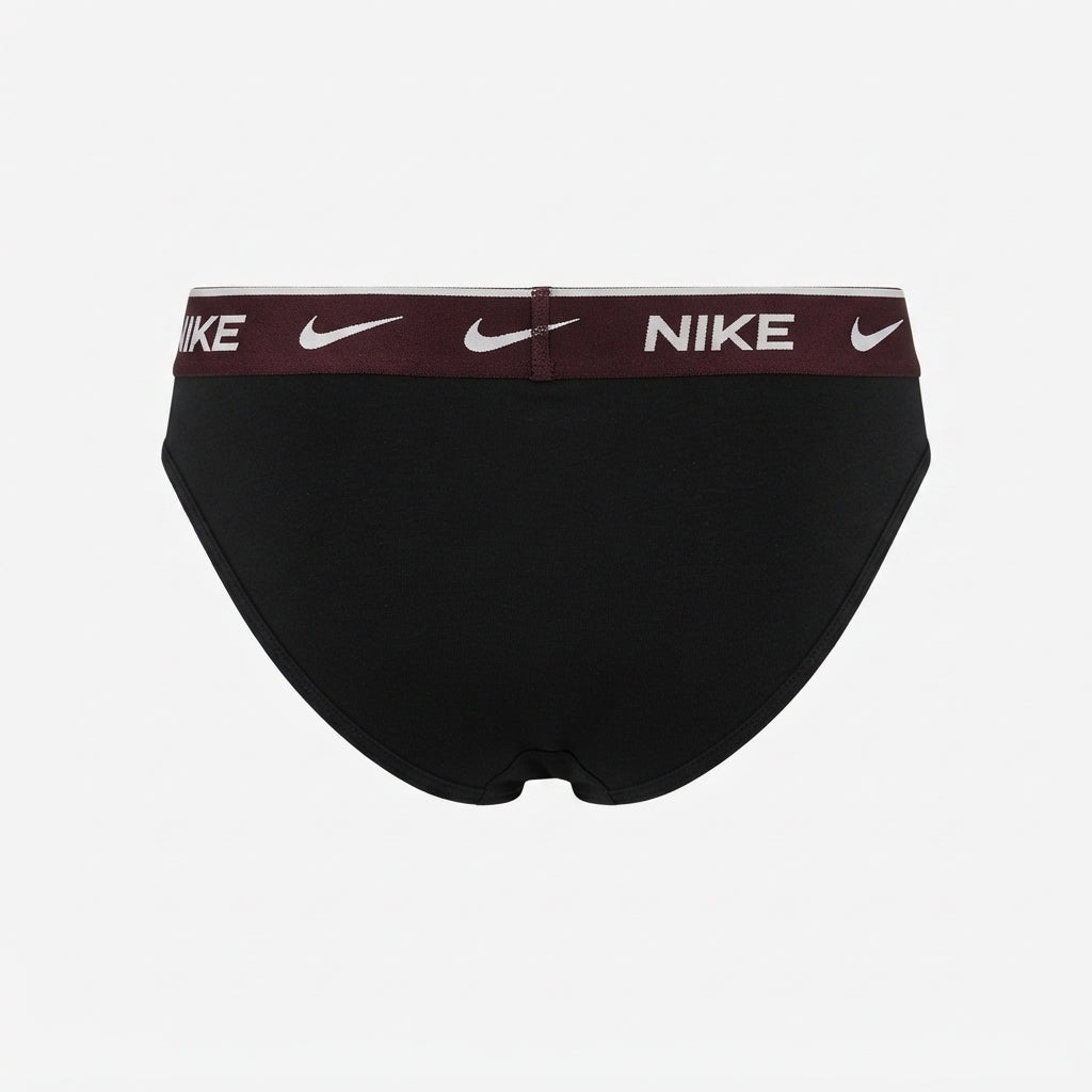 Nike Slip da uomo Essential cotton Stretch KE1287-4HV nero - confezione da 2 paia
