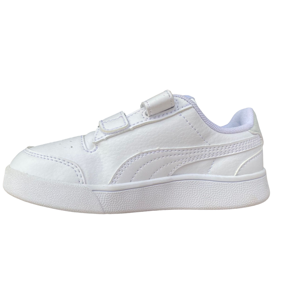 Puma sneakers unisex da ragazzo Shuffle V Ps 375689 01 white