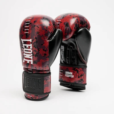 Leone Guantone BOXE URBAN FIGHTER GN335 rosso