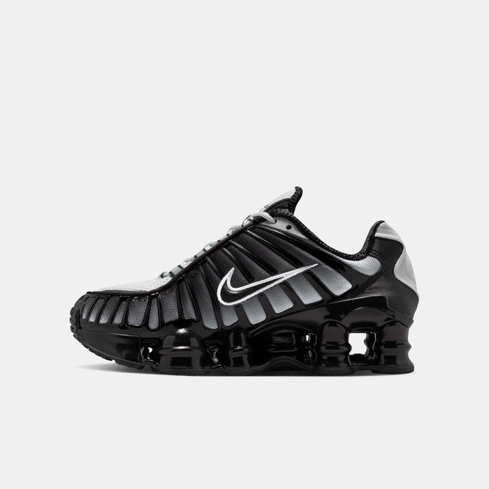 Nike scarpa sneakers junior Shox TL IO4645-005 nero-bianco